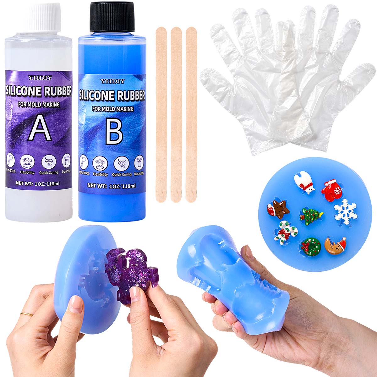 Soap Making Liquid - Набор для изготовления силиконовых форм 118