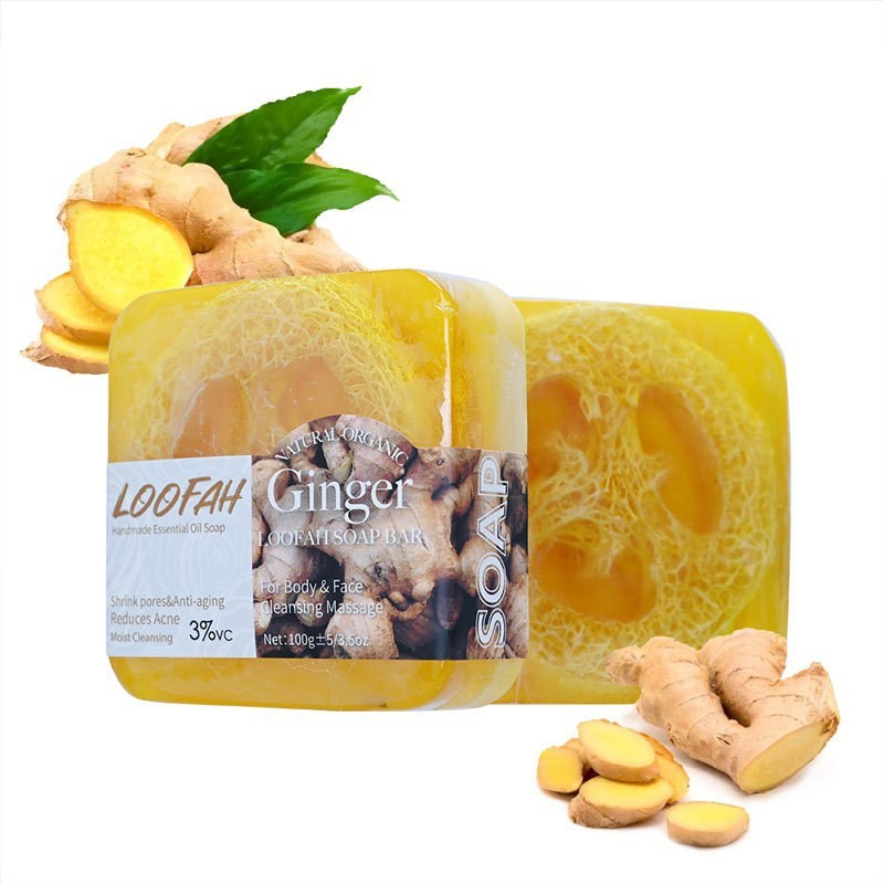 Soap Making Glycerin - 100 г имбиряное мыло из люфы,