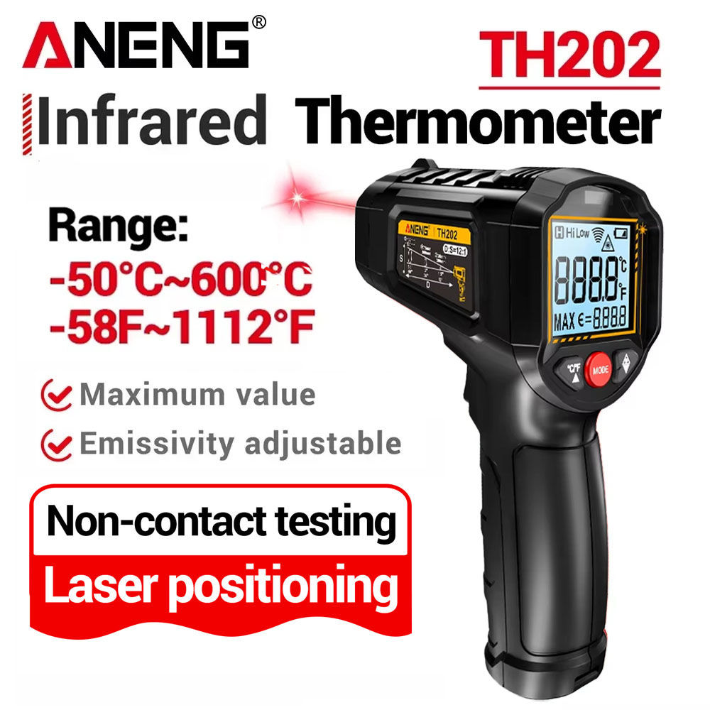 Soap Making Thermometer - Инфракрасный термометр ANENG бесконтактный -50~600°C ℃
