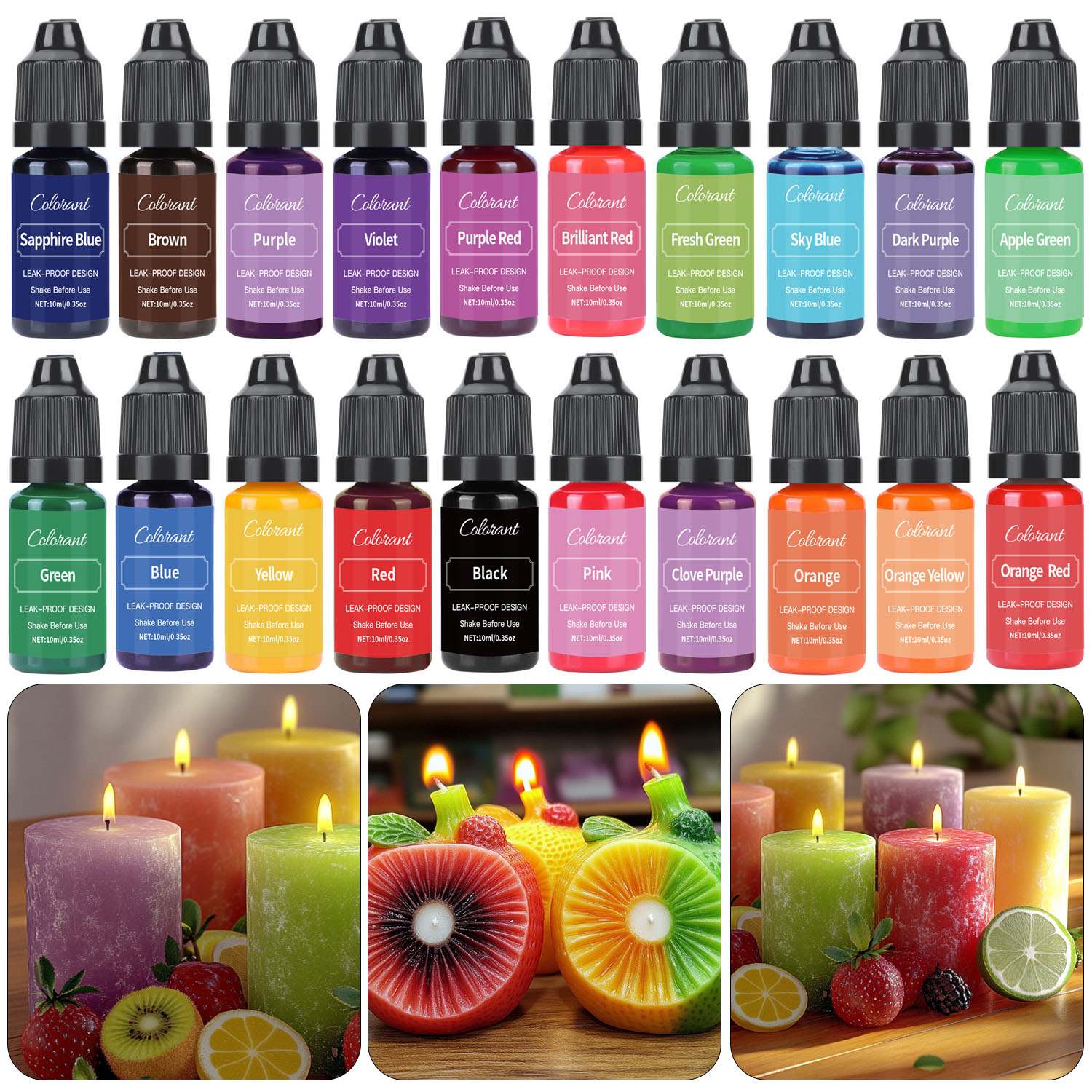 Soap Making Liquid - Жидкая свечная краска для изготовления свечей
