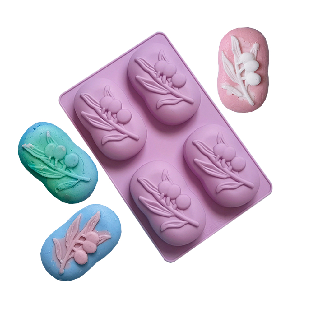 4-полосная овальная силиконова – обзор и цена Soap Making Gifts