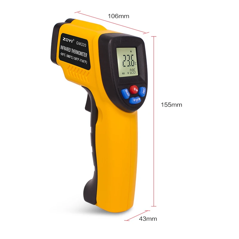Цифровой инфракрасный термомет – обзор и цена Soap Making Thermometer