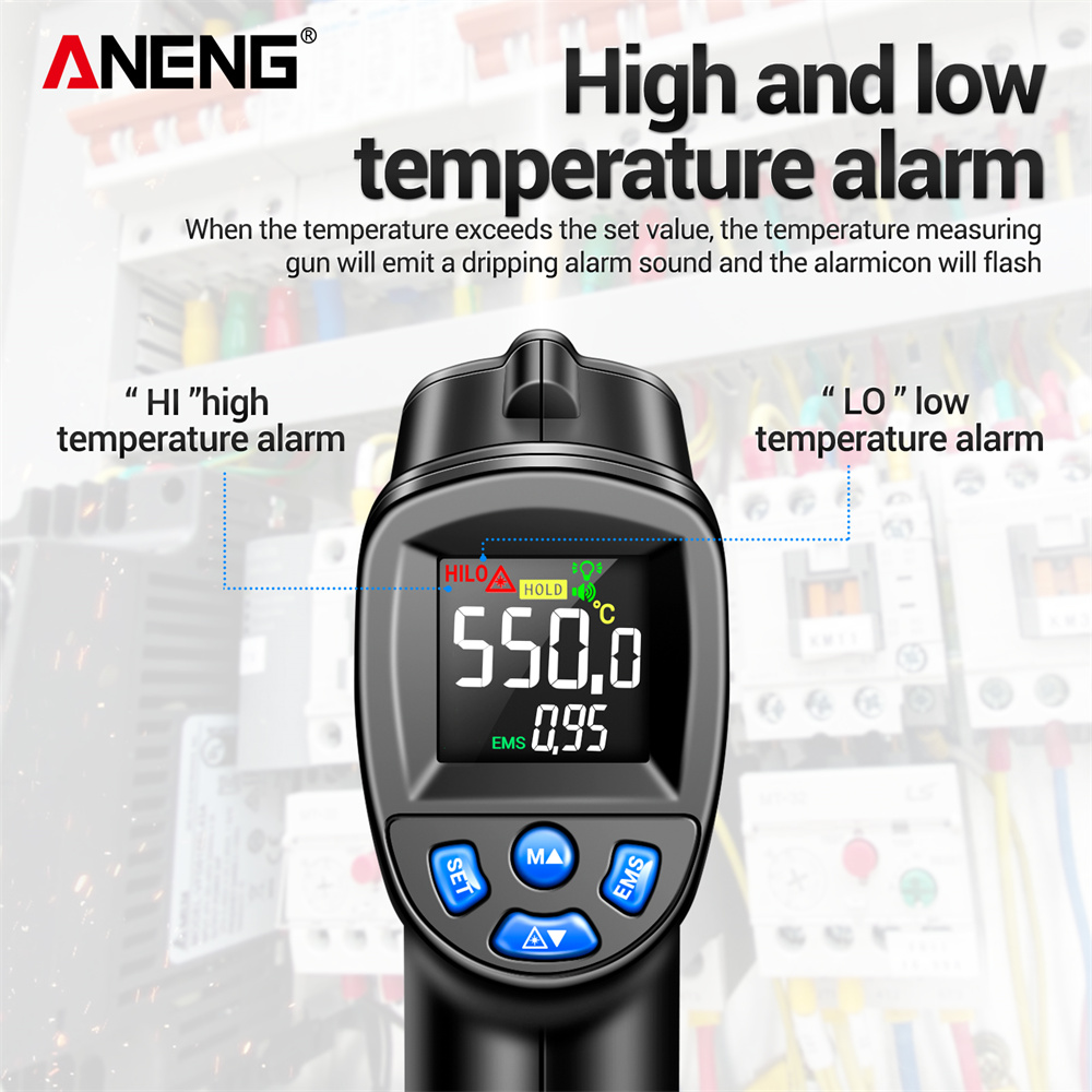 АНЕН -50~550 ℃   Инфракрасный  – обзор и цена Soap Making Thermometer