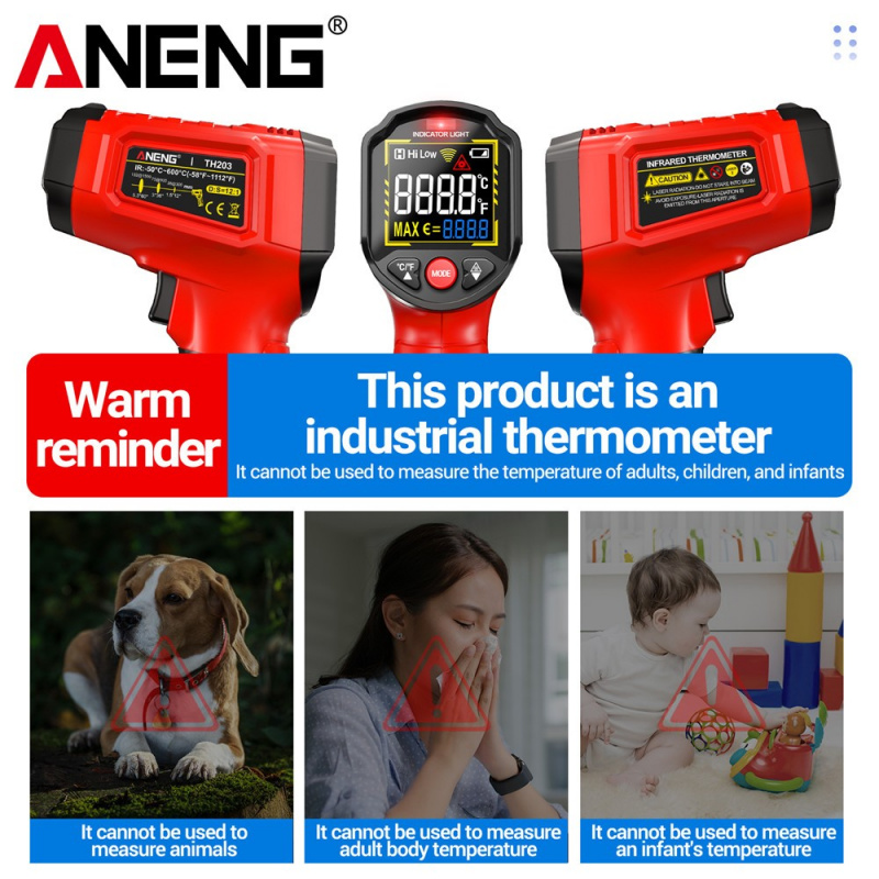 Инфракрасный термометр ANENG T – обзор и цена Soap Making Thermometer