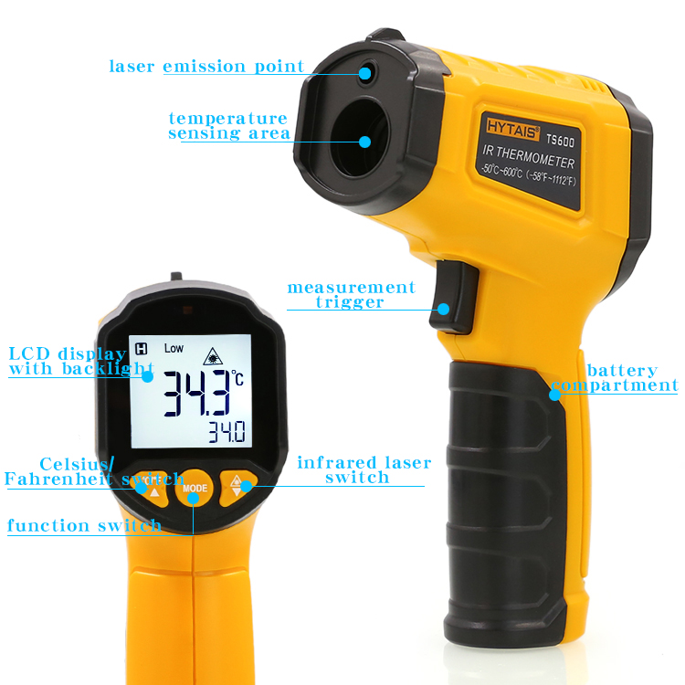TS600 Инфракрасный бесконтактн – обзор и цена Soap Making Thermometer