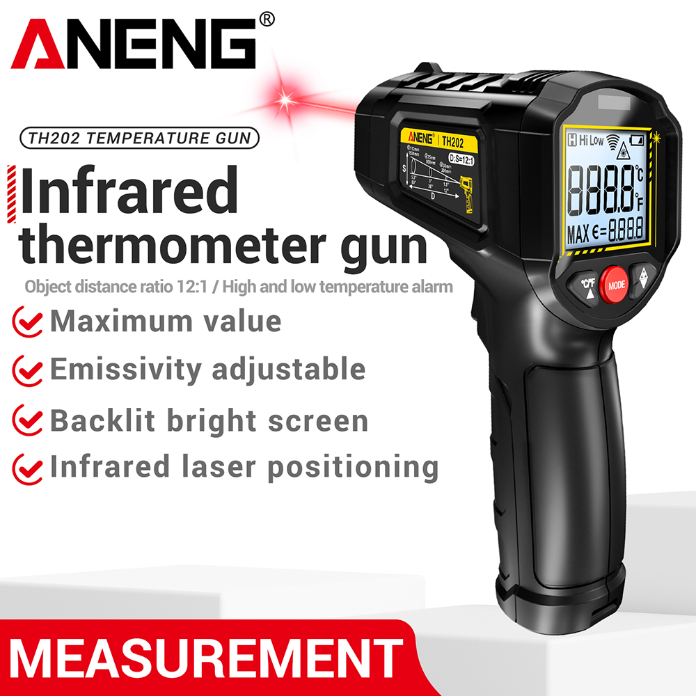 ANENG Бесконтактный инфракрасн – обзор и цена Soap Making Thermometer
