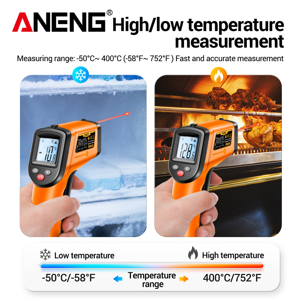 ANENG Бесконтактный инфракрасн – обзор и цена Soap Making Thermometer