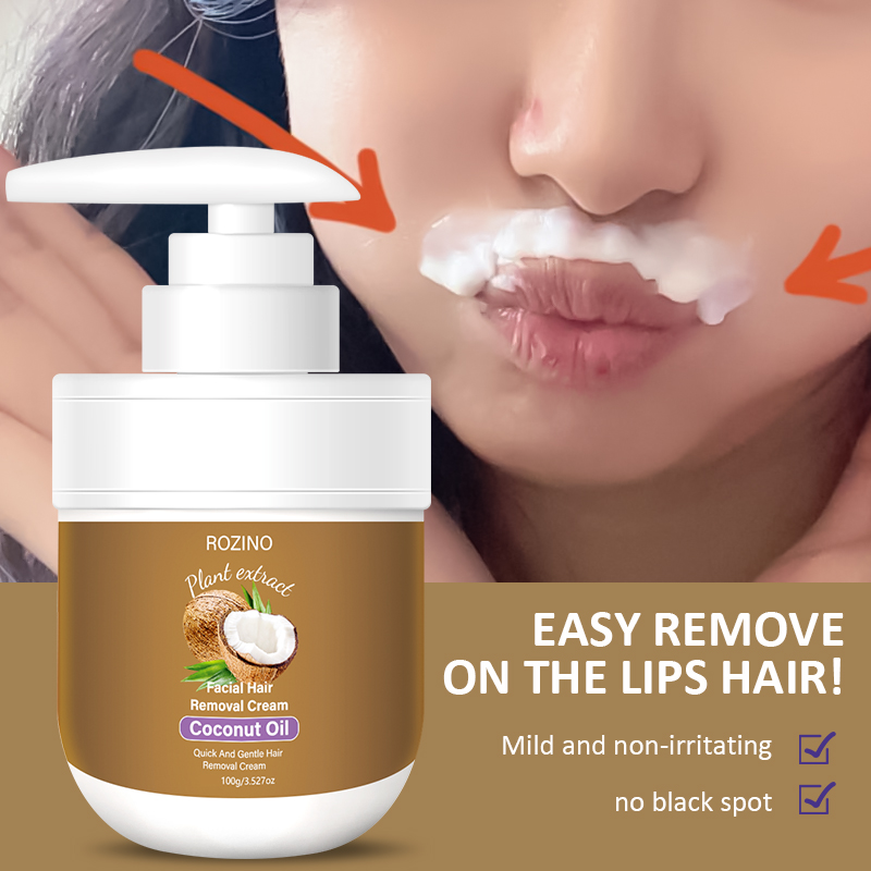 Крем для удаления волос с губа – обзор и цена Coconut Oil Refined