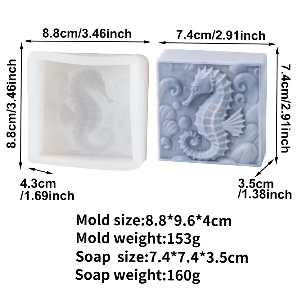3D-форма из силикона для мыла  – обзор и цена Soap Making Gifts