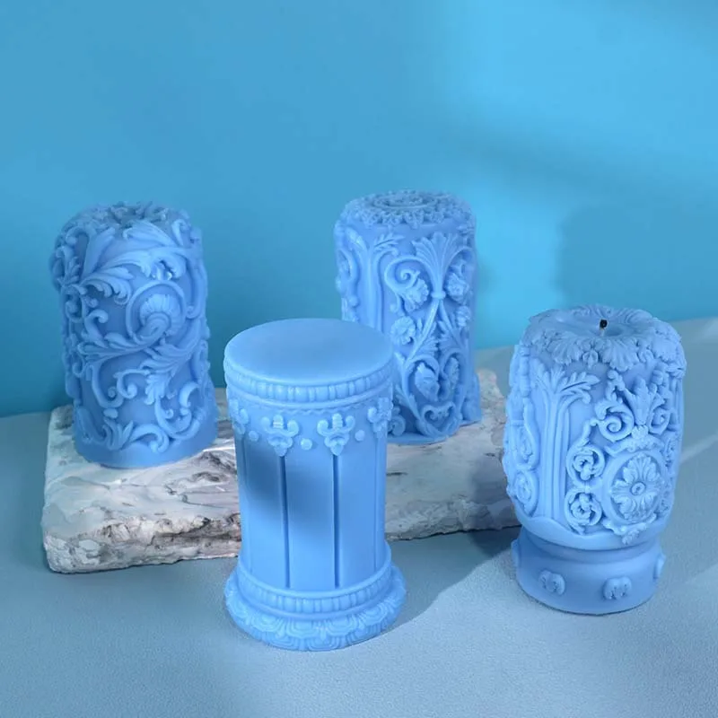 Резная римская колонна, свеча, – обзор и цена Soap Making Gifts